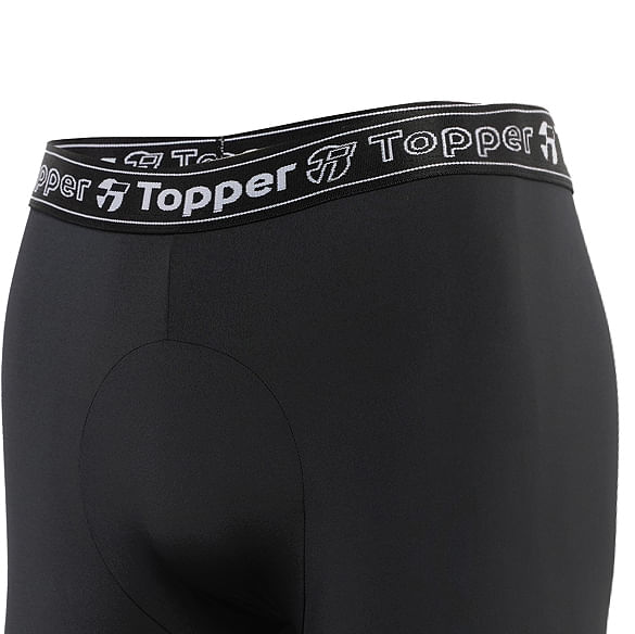 Topper Bermuda 4323021-01 M BERMUDA TERMICA Preto. Poliamida12